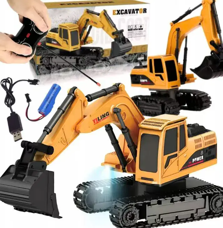Samochód zdalnie sterowany Truck Excavator Yiling