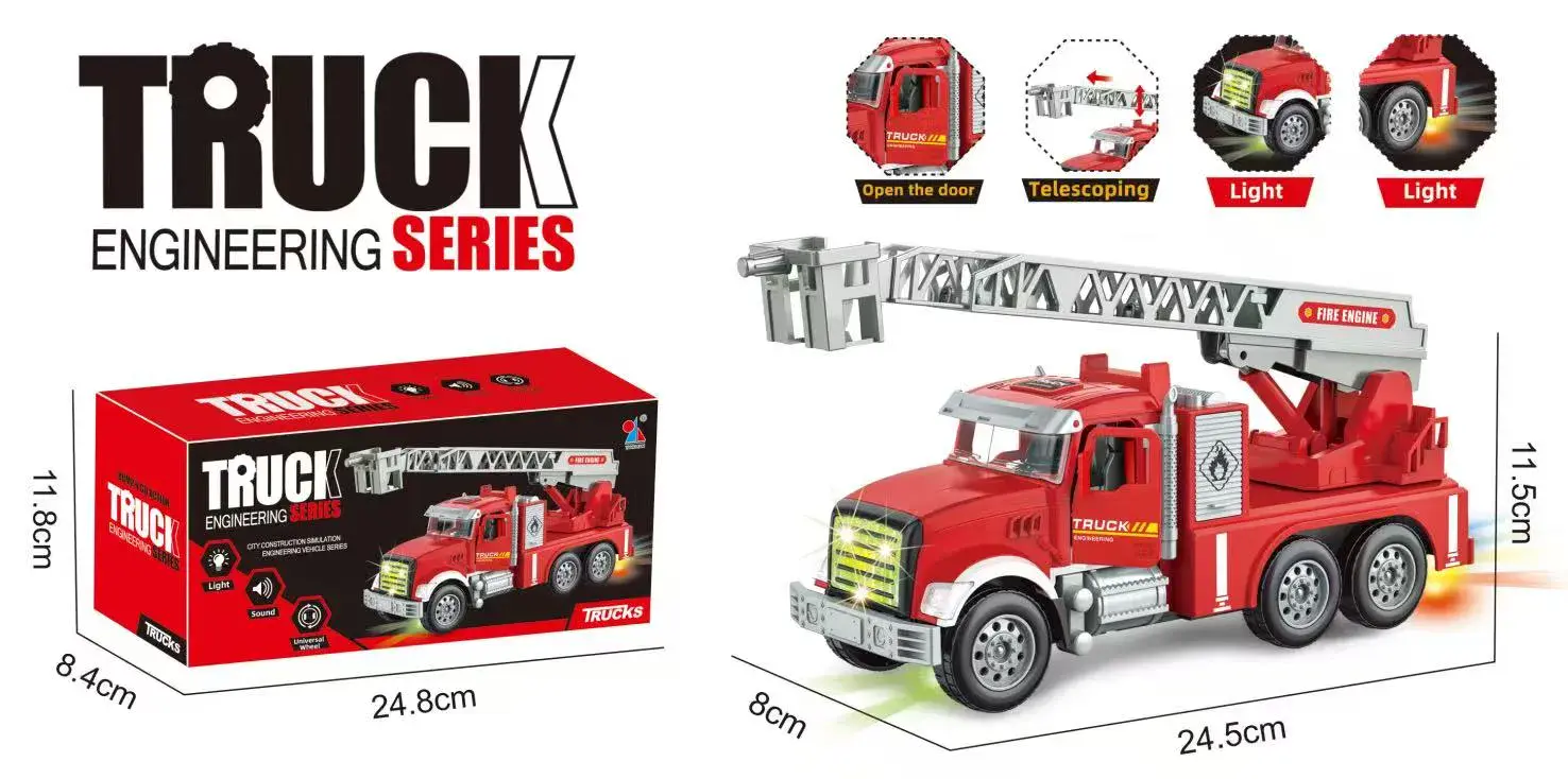 Samochód strażacki Truck Engineering Series 24,5 cm