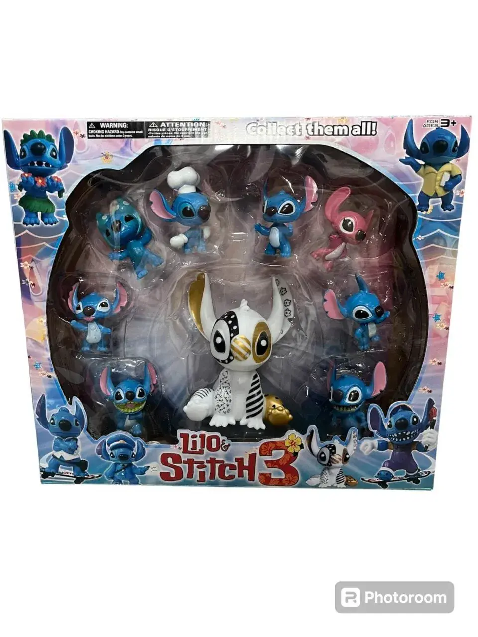Zabawka Figurki Stitch - Zestaw Kolekcjonerski Lilo & Stitch 3