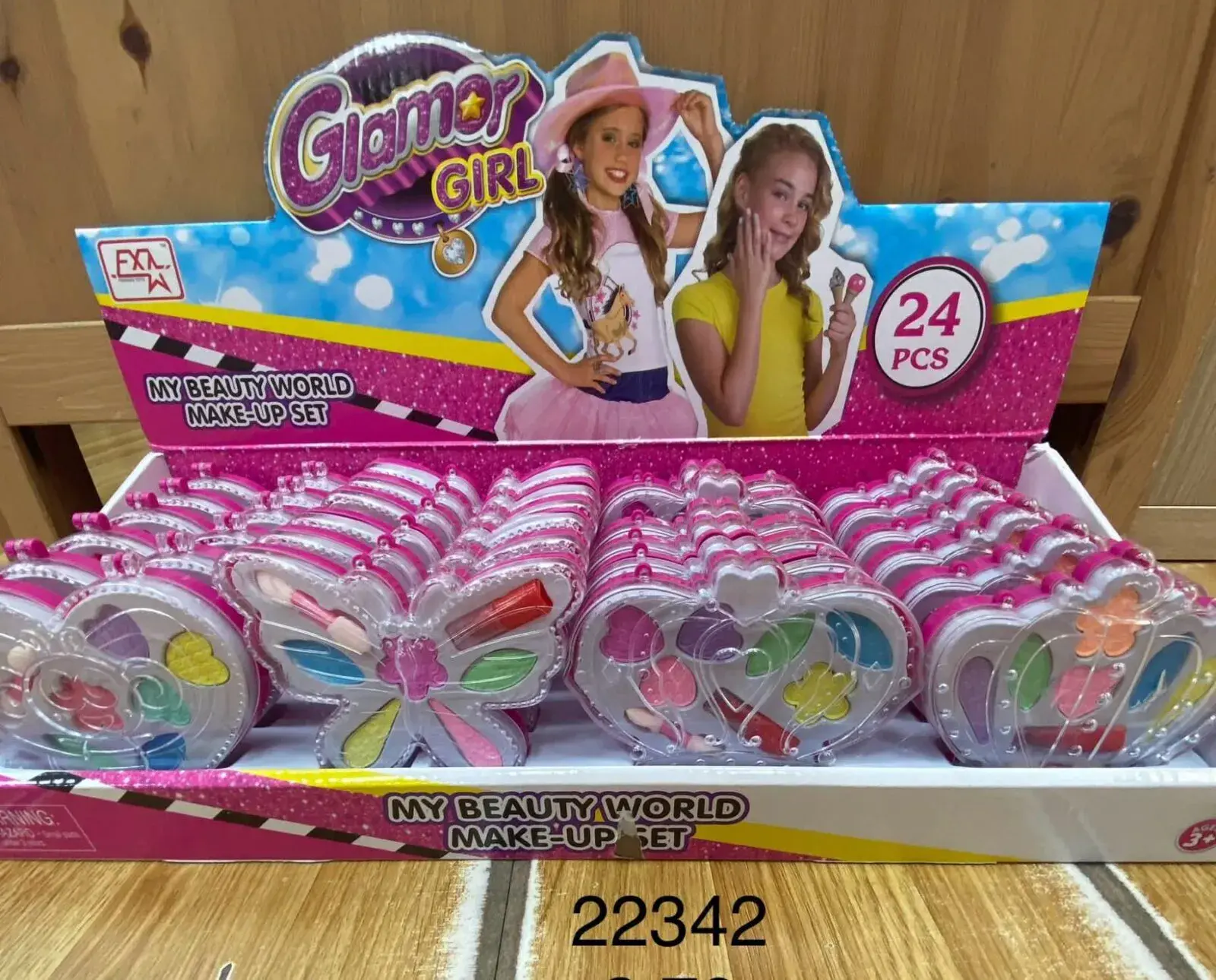 Zestaw do makijażu Glamour Girl My Beauty World 24 szt