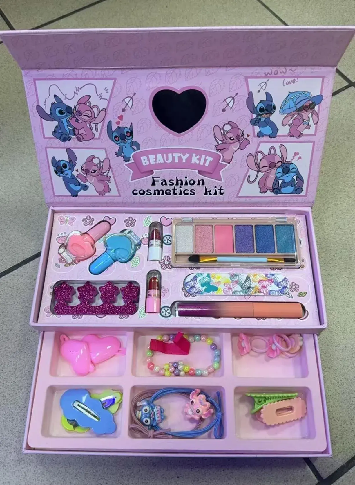 Zestaw Kosmetyczny Stitch Beauty Fashion Kit dla Dzieci