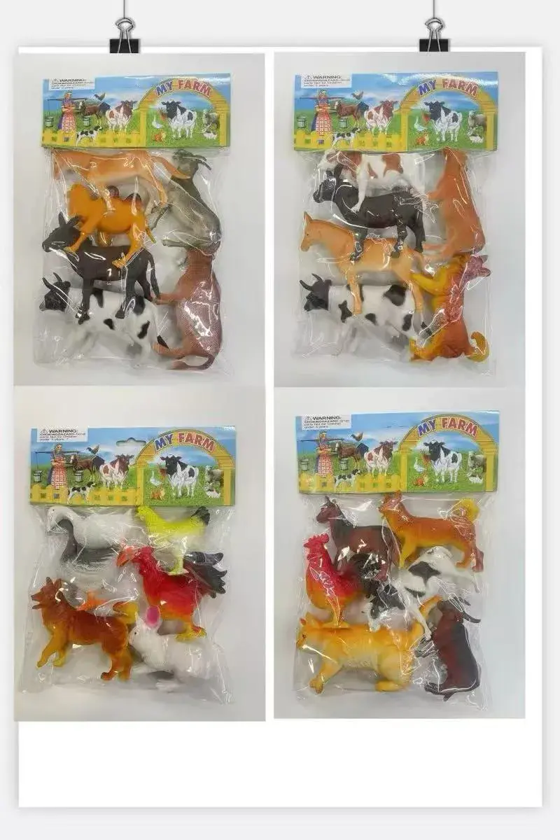 Zestaw Zabawka Animal My Farm - Figurki Zwierzęta Gospodarskie Mix