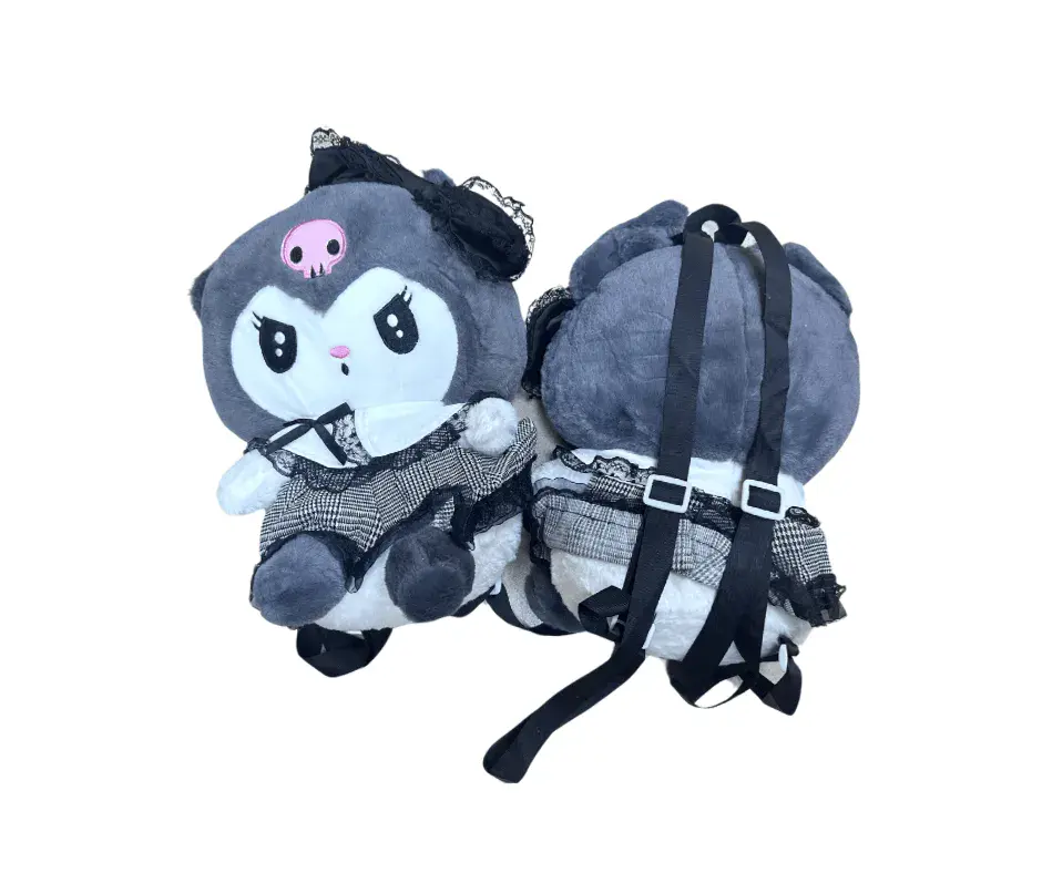 Maskotka Torebka Kuromi - Plecak Pluszowy w Sukience