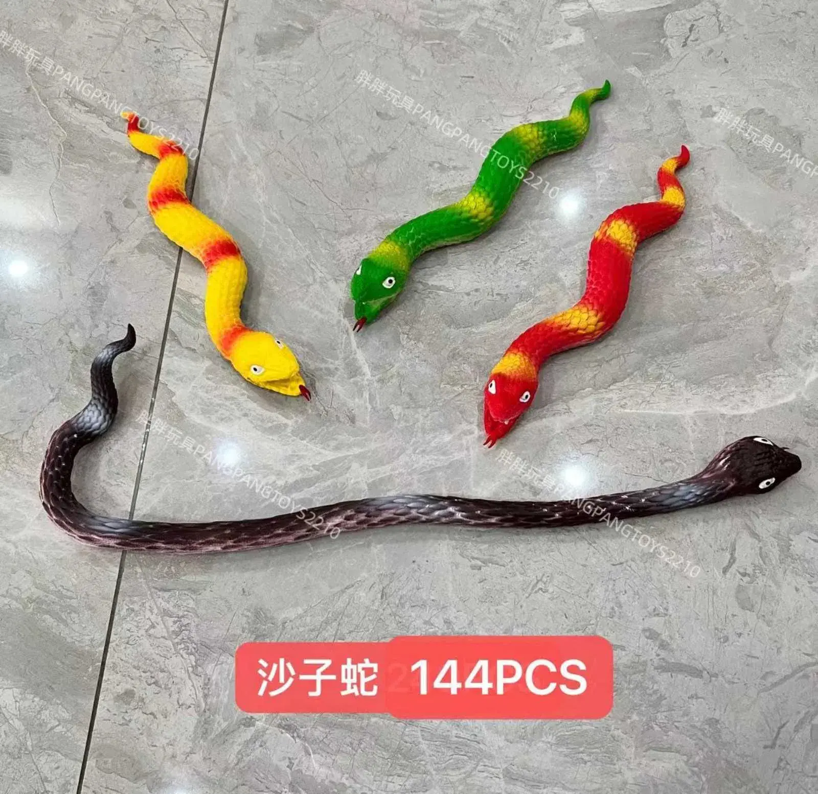 Zabawki Venting Toys Snake - Elastyczny Wąż Antystresowy 12szt