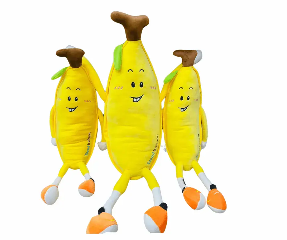 Maskotka Pluszowa Banan 100cm z Nogami Trend Banana