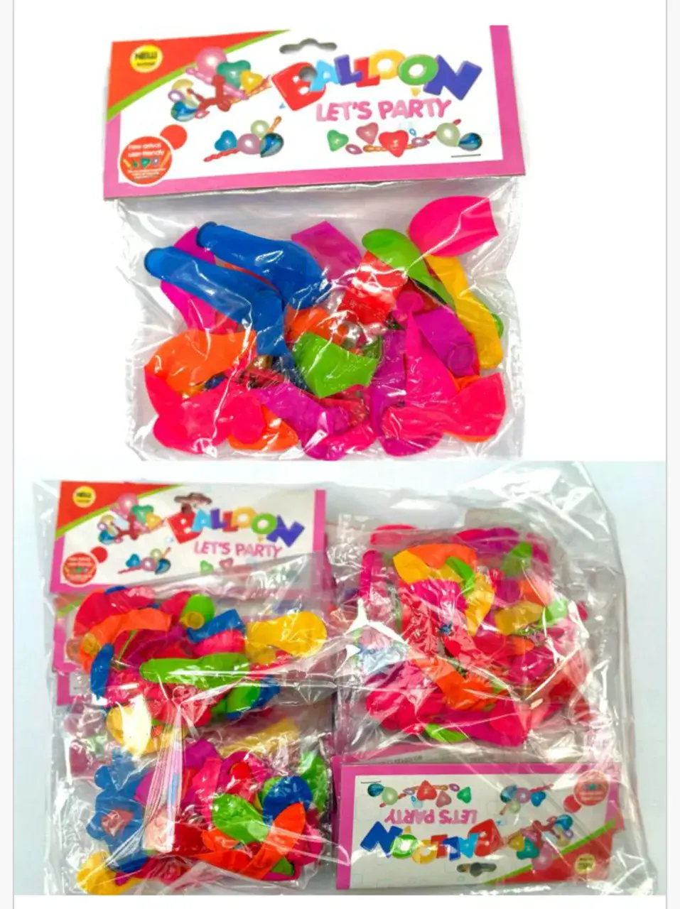 Balony Wodne 100PCS Kolorowe Zestaw Let's Party