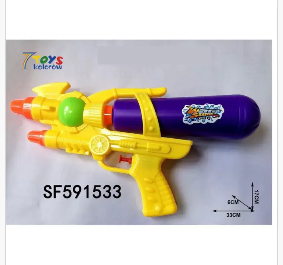 Pistolety Wodne 33cm Water Super Gun, Mix Kolorów, 6 szt/paczka