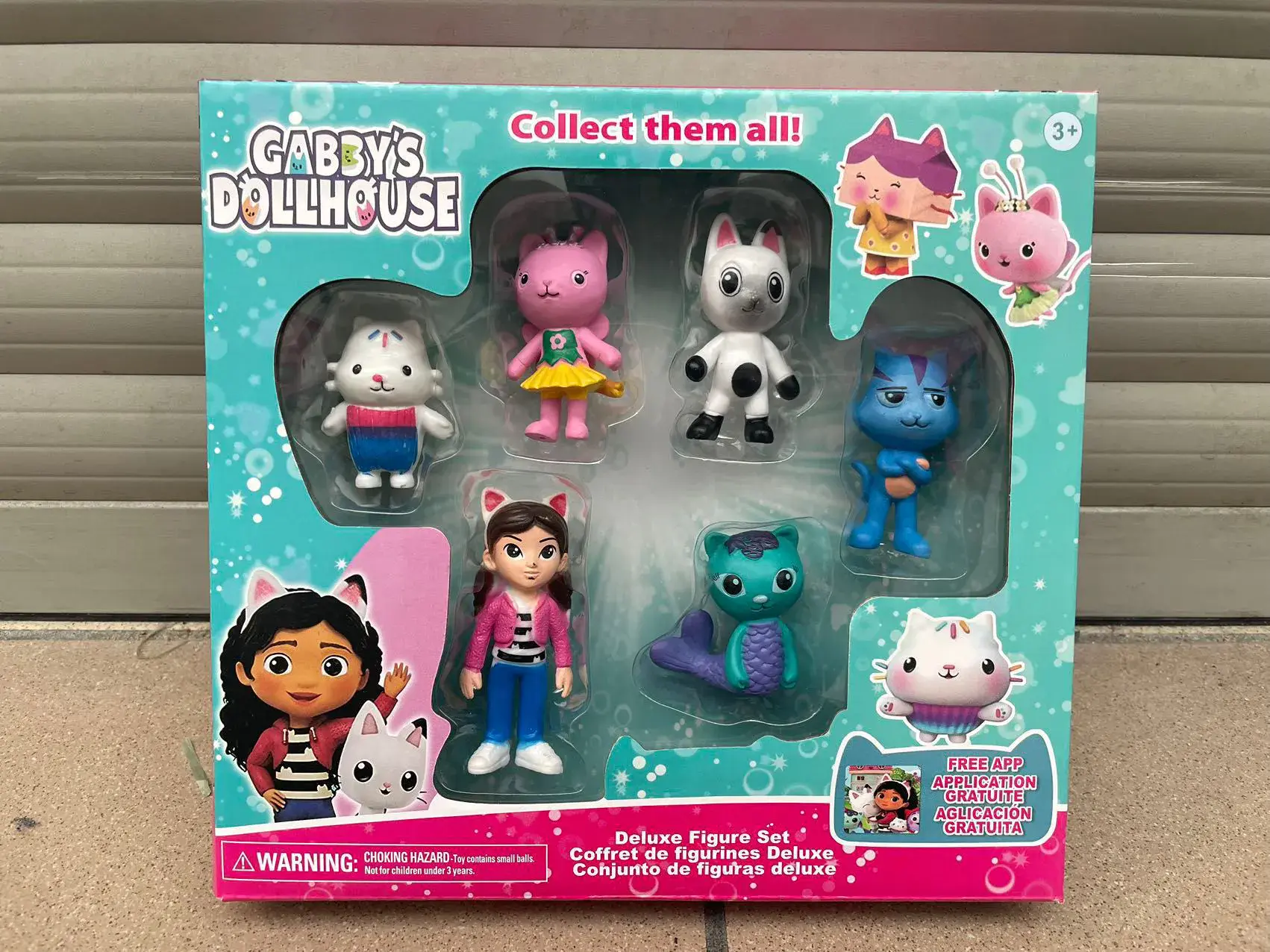 Figurki Gabby's Dollhouse 6PCS Deluxe Zestaw Koci Domek Gabi