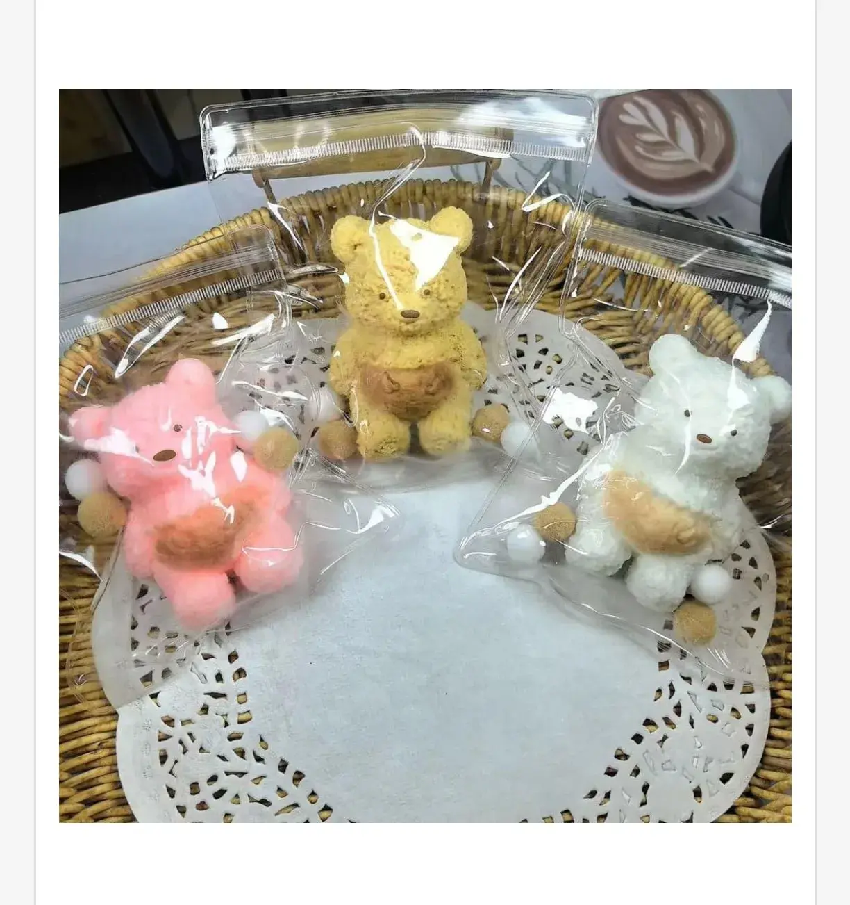 Zabawki Squeeze Toys Miś Flokowany Gniotek Antystresowy 12 szt.