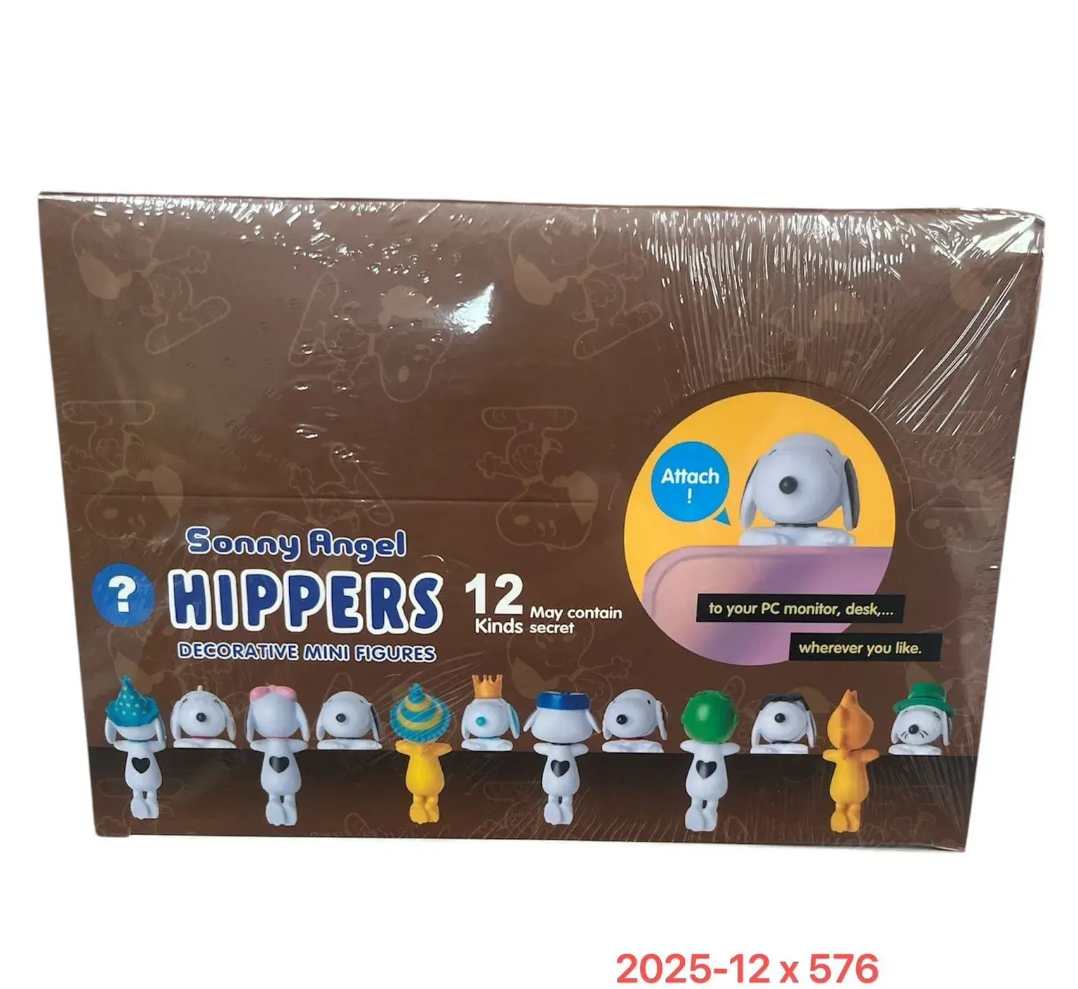 Sonny Angel Hippers Figurki Dekoracyjne Mini do Monitora 12 szt.