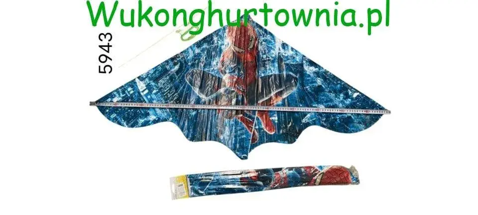 Latawiec foliowy Spiderman, szerokość ok. 90cm - 20 szt.