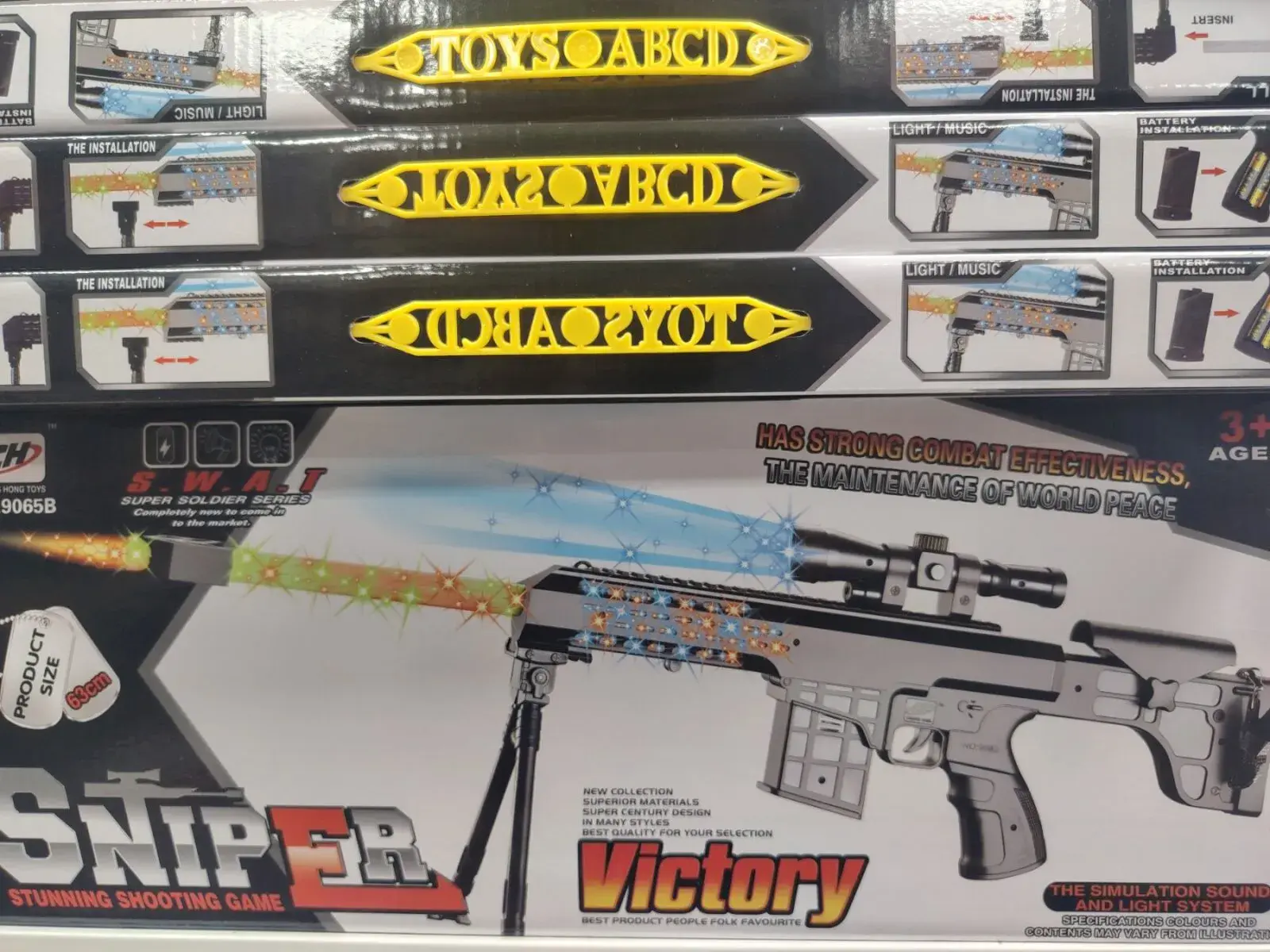 Pistolet na wodę Super Water Gun 3+ TOYS ABCD