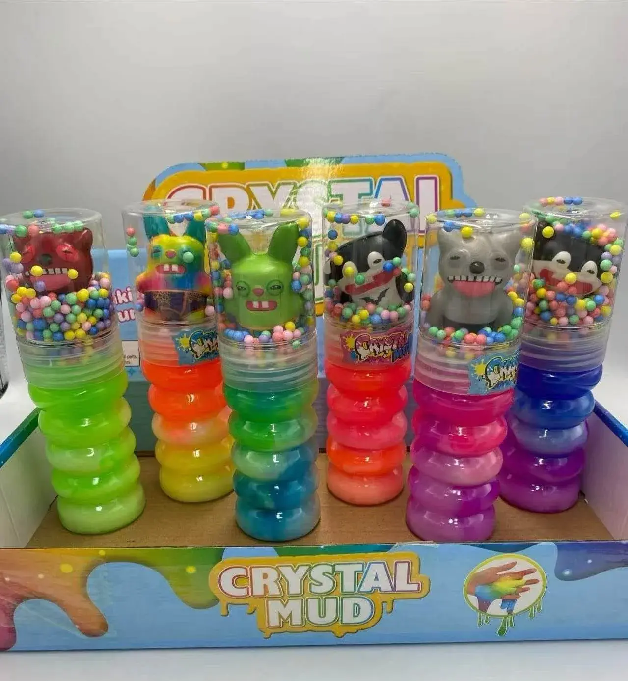Crystal Slime Mud dla Dzieci - Gniotka Kryształowa