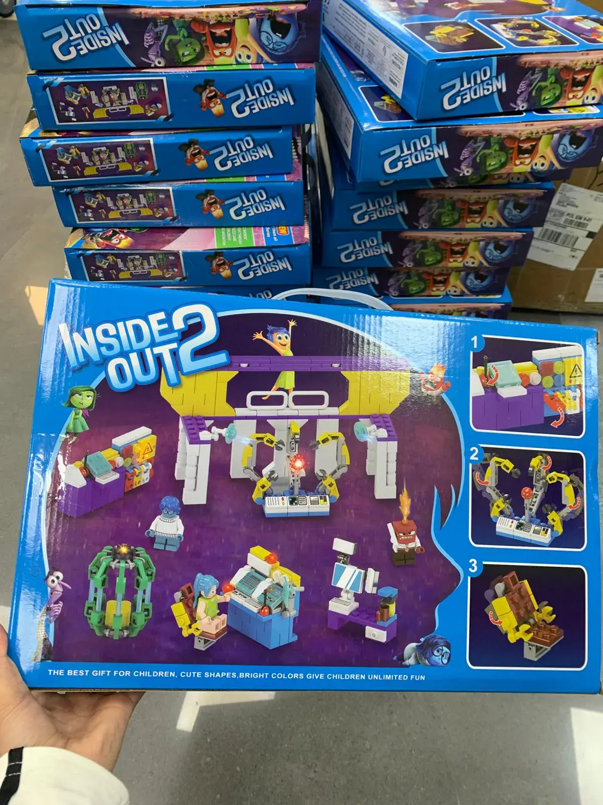 Klocki Inside Out 2 - Zestaw Centrum Sterowania z Figurkami