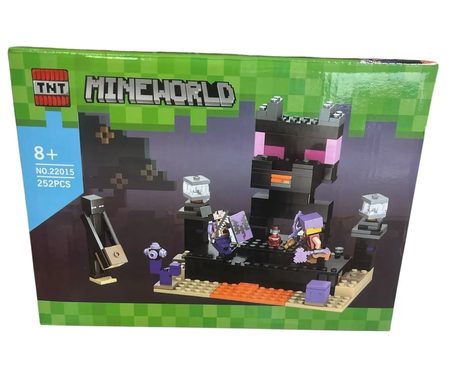 Klocki My World 252PCS MineWorld Smok i Enderman
