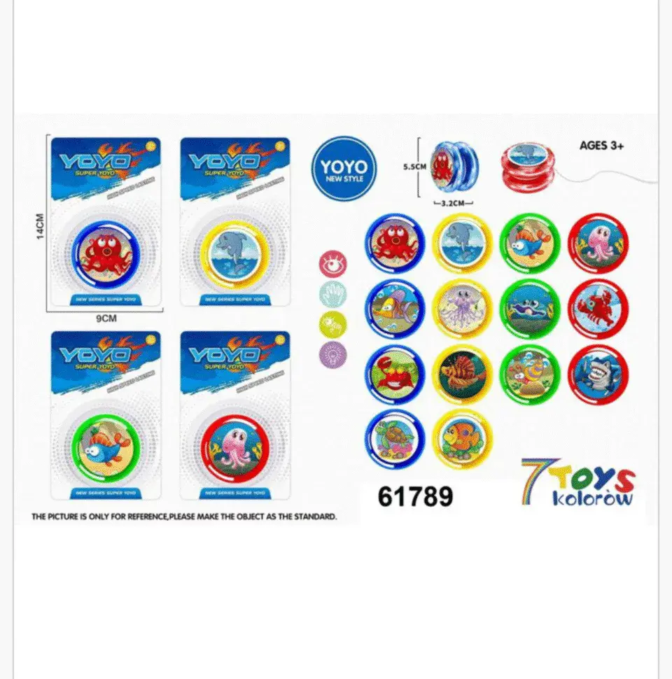 Zabawka YOYO New Style 5,5cm Morskie Zwierzęta 12szt