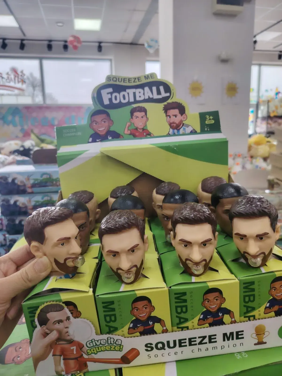 Gniotka Squeeze Me Piłka Nożna Messi FC Barcelona