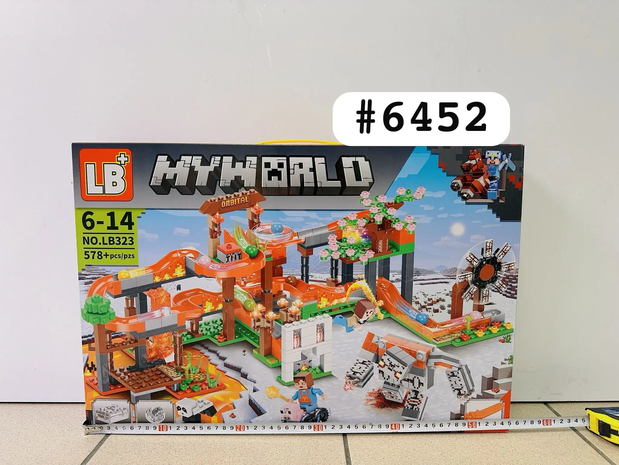 Klocki My World 578+PCS LB NO.LB323 Tor Orbitalny Zestaw