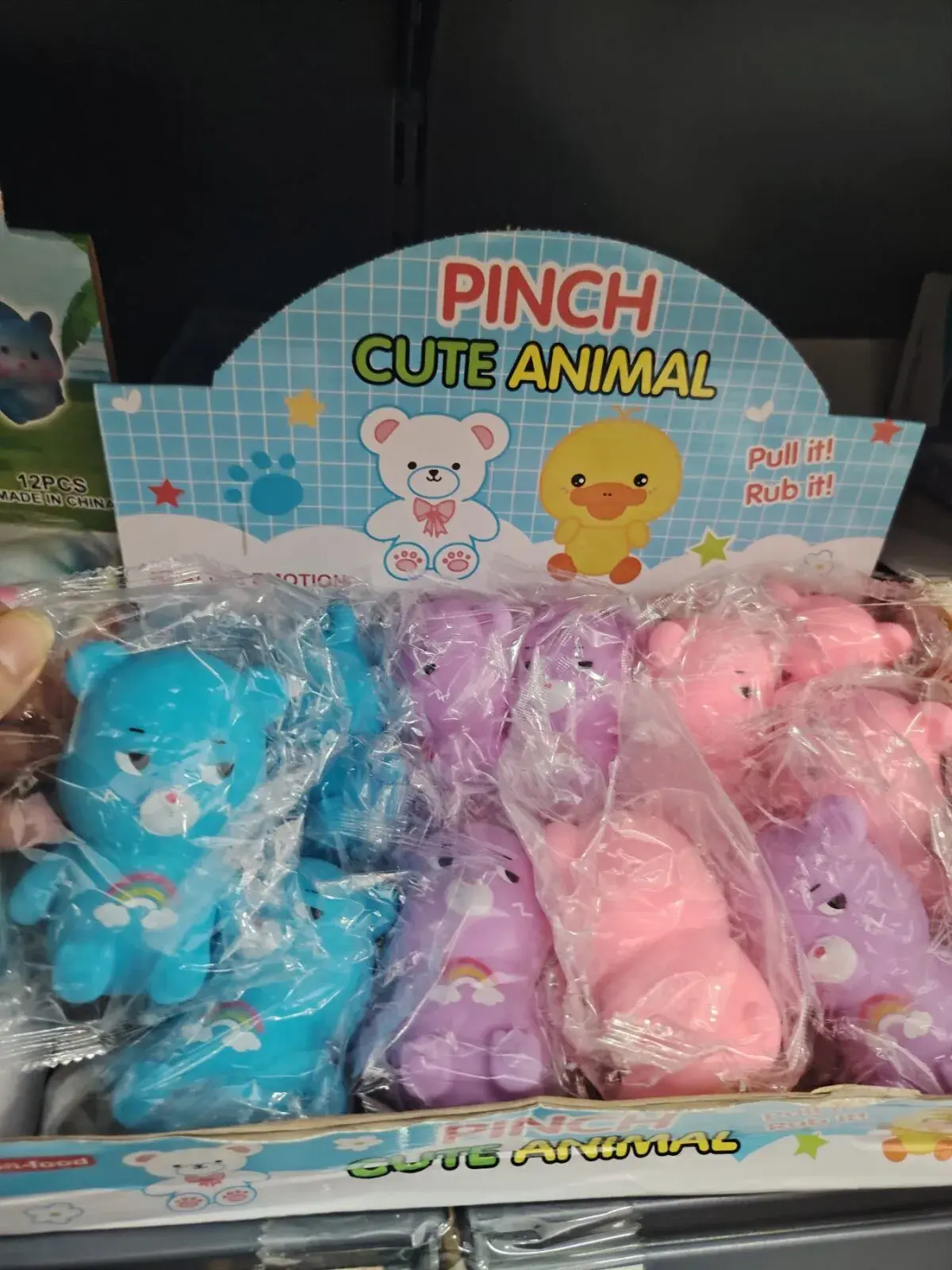 Zabawki Pinch Cute Animal - gumowe zwierzątka