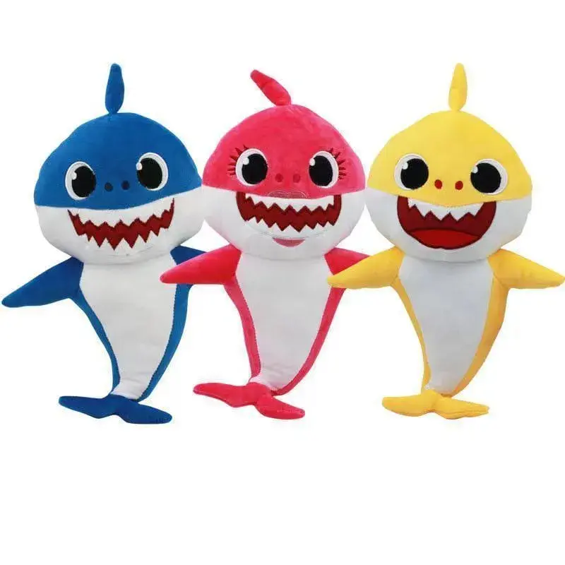 Maskotka Pluszowa Rekin Baby Shark 25cm Mix Kolorów