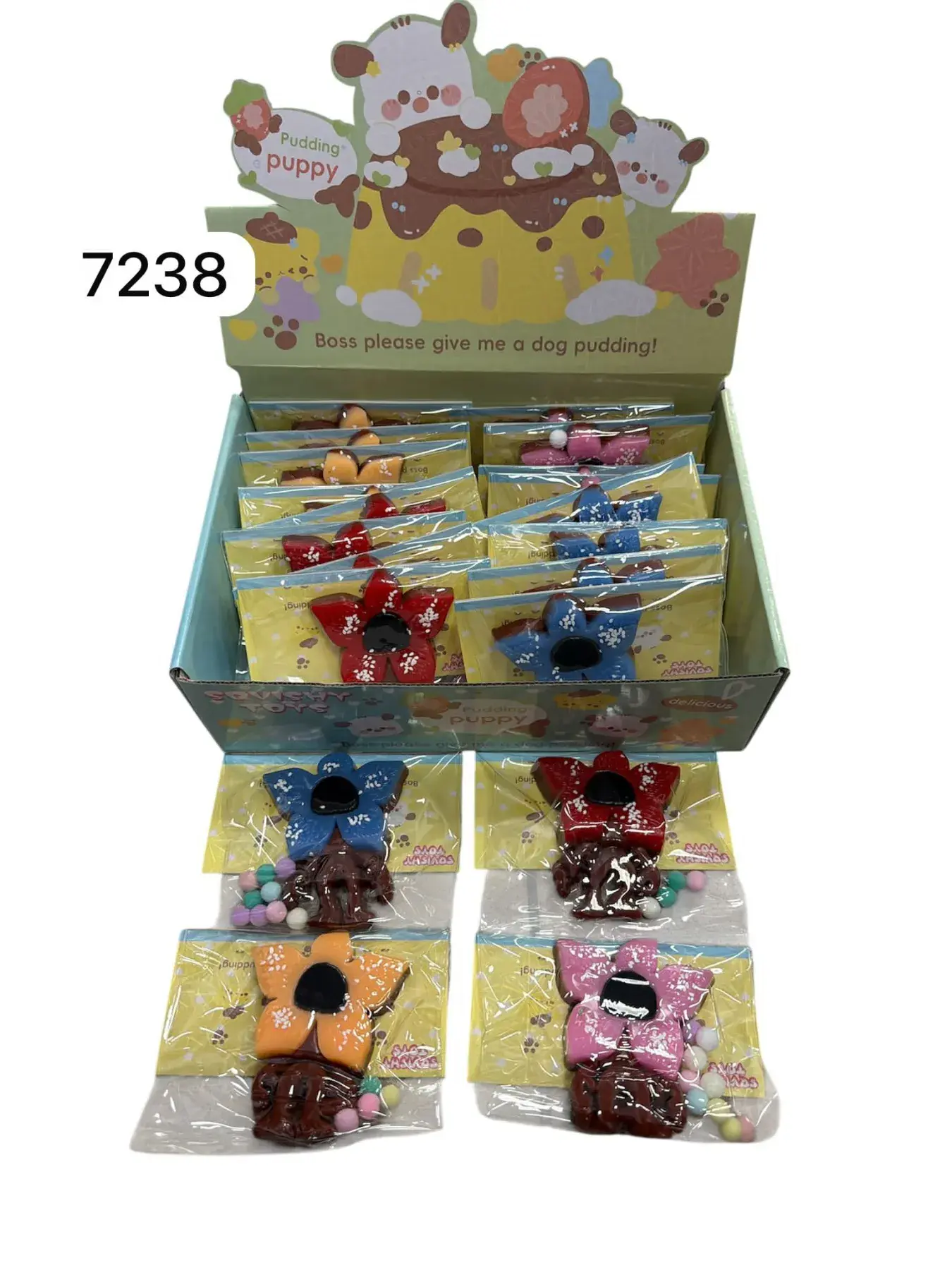 Gniotki Squeeze Puppy różne kolory