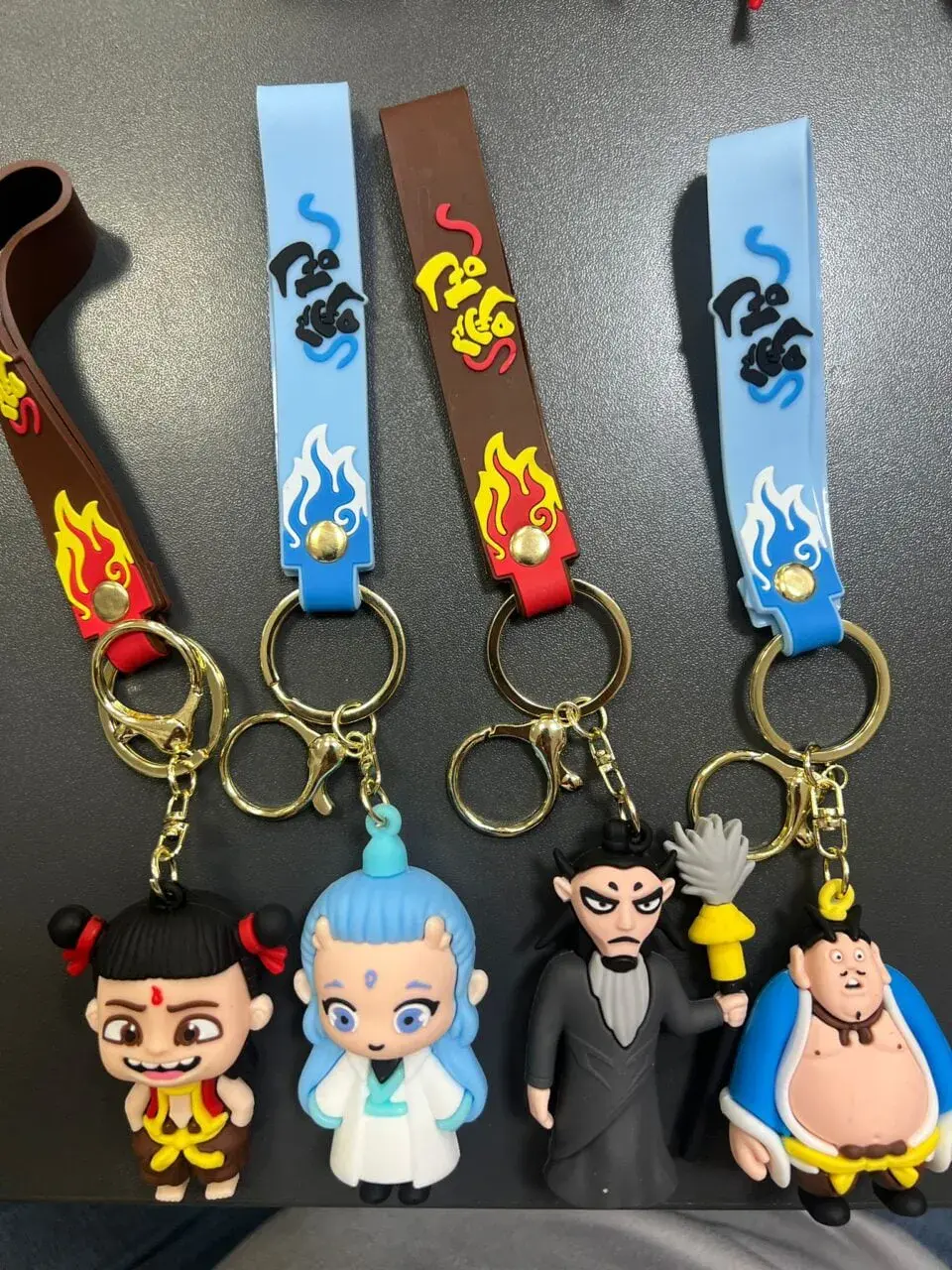 Breloki Silikonowe Figurki Postaci Anime 12 szt