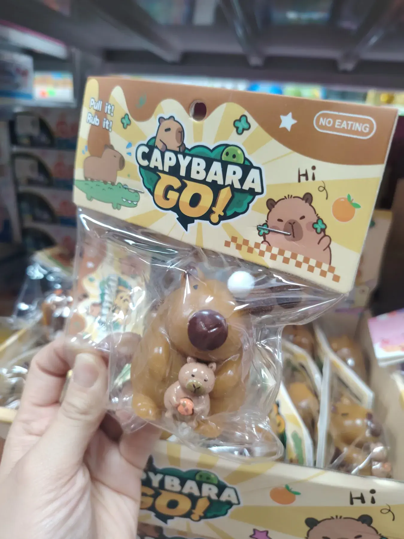 Zabawka Squeeze Toy Kapibara Mały Capybara Go!