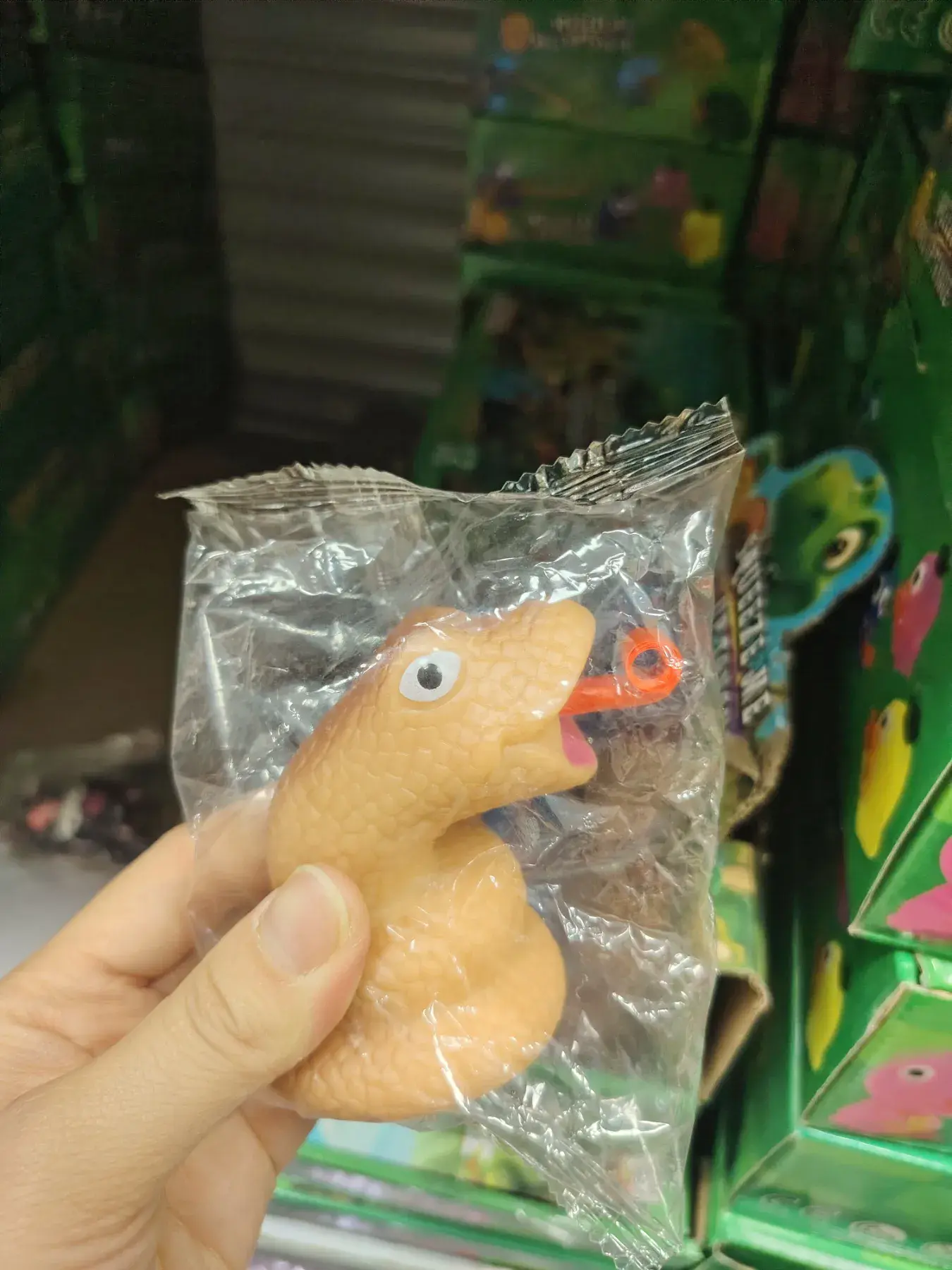 Gniotki Squeeze Toys Żółta Żmija Antystresowa
