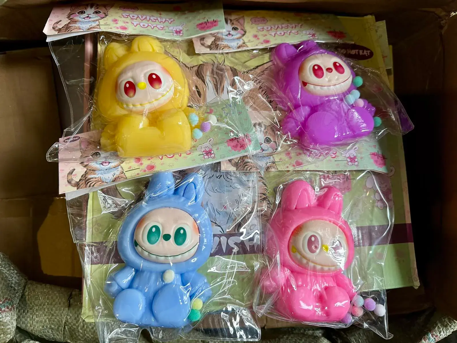 Zabawki Squeeze Toys Gniotki 13x9cm
