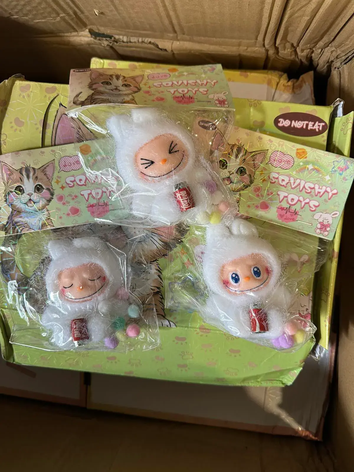 Zabawki Squeeze Toys Gniotki z Pusheen Kotem 13x9cm
