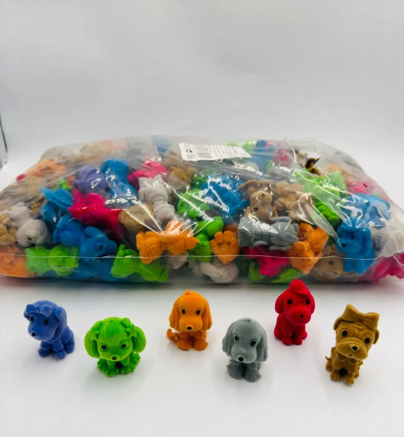 Gniotki Squeeze Toys Mini Psy Wielokolorowe