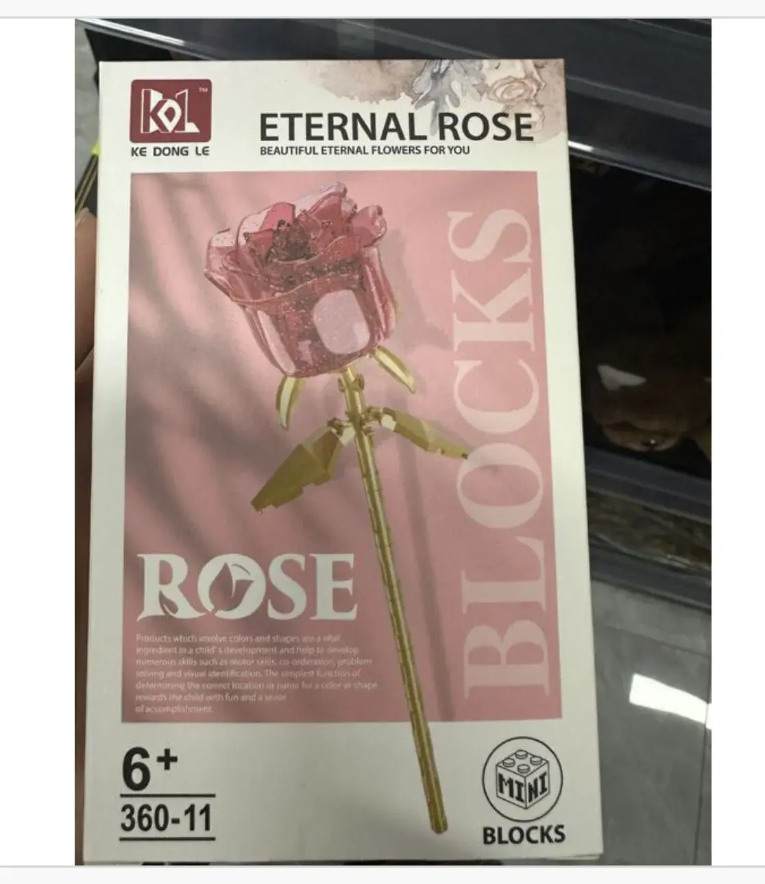 Klocki Kwiaty Rose Eternal Flowers 360-11 Bloków