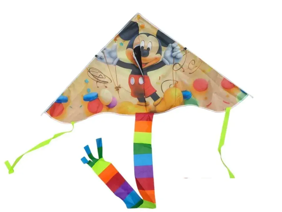 Latawiec Mickey z tęczowym ogonem - zestaw 12 sztuk