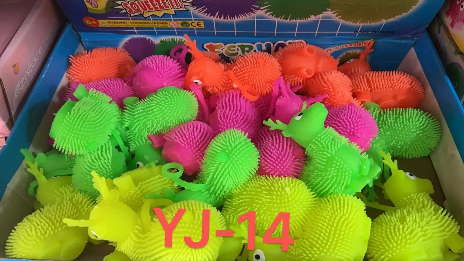 Gniotki Squeeze Toys zwierzątka YJY-14, 12 szt