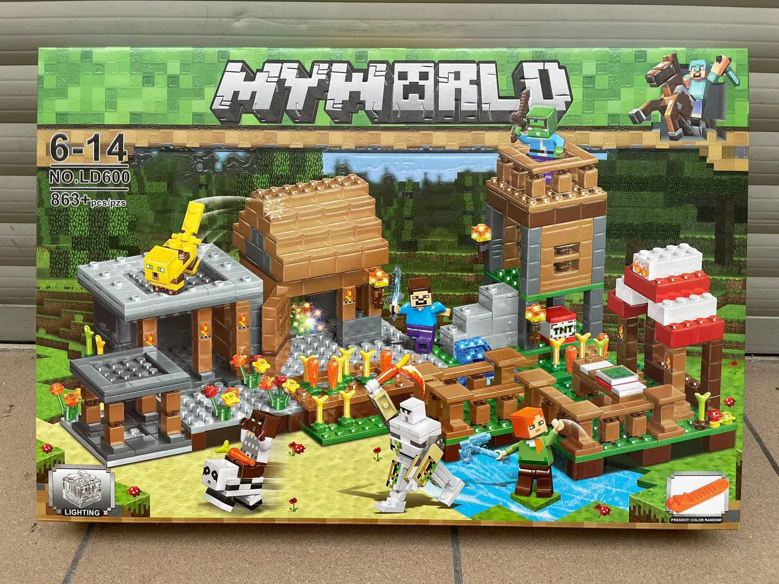Zestaw klocków My World 863+ PCS 6-14 lat