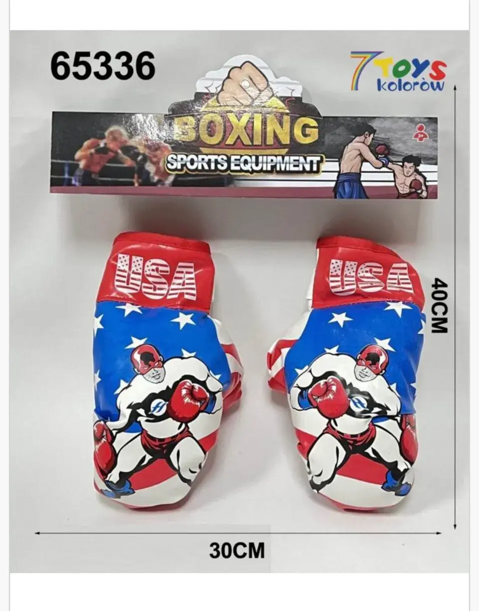 Rękawice bokserskie USA 40x30cm Boxing Sports