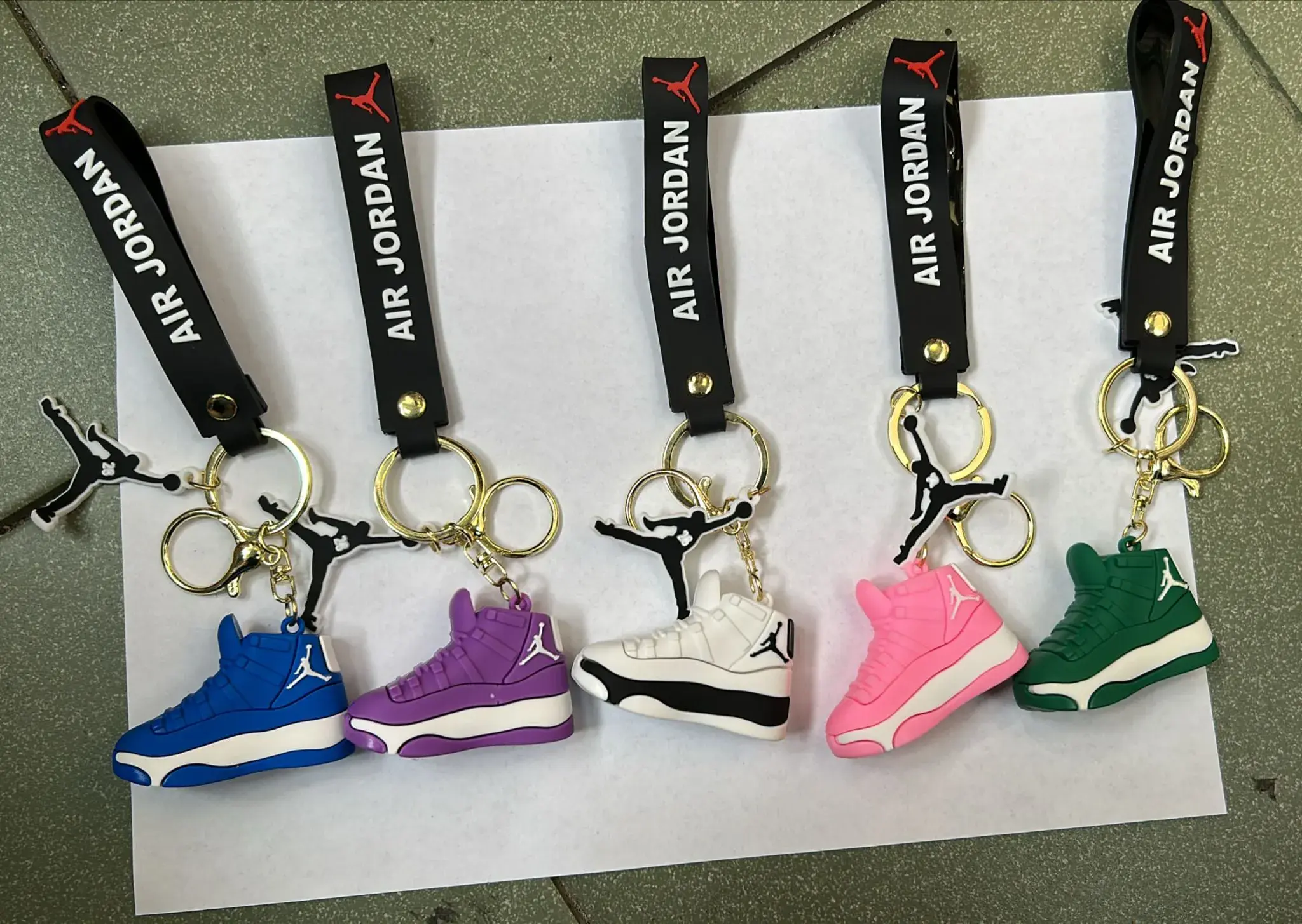 Brelok do Kluczy But Sportowy Air Jordan Mix Kolorów 24 szt.