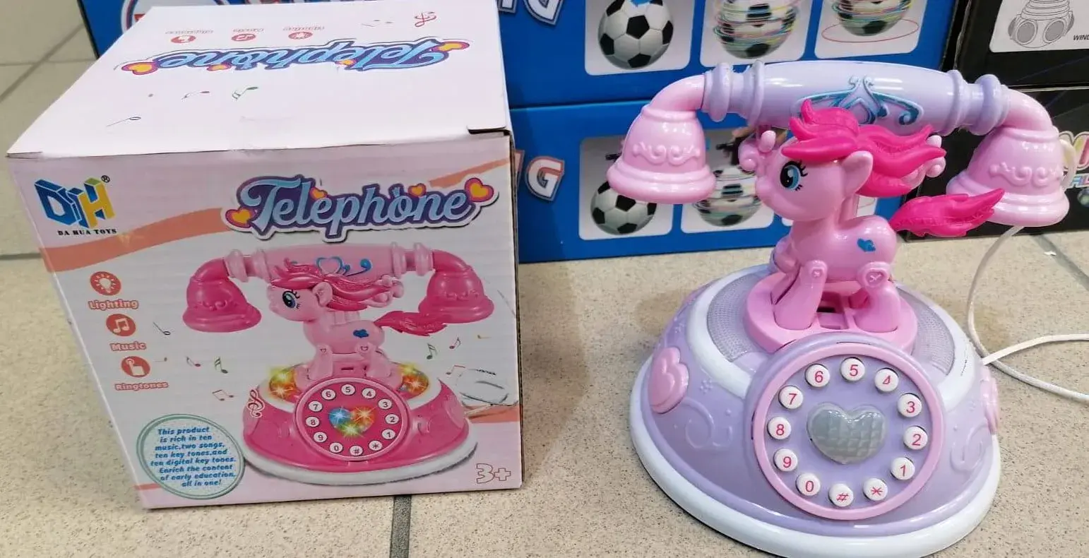 Zabawka Telefon Muzyczny z Kucykiem My Little Pony, 12 szt