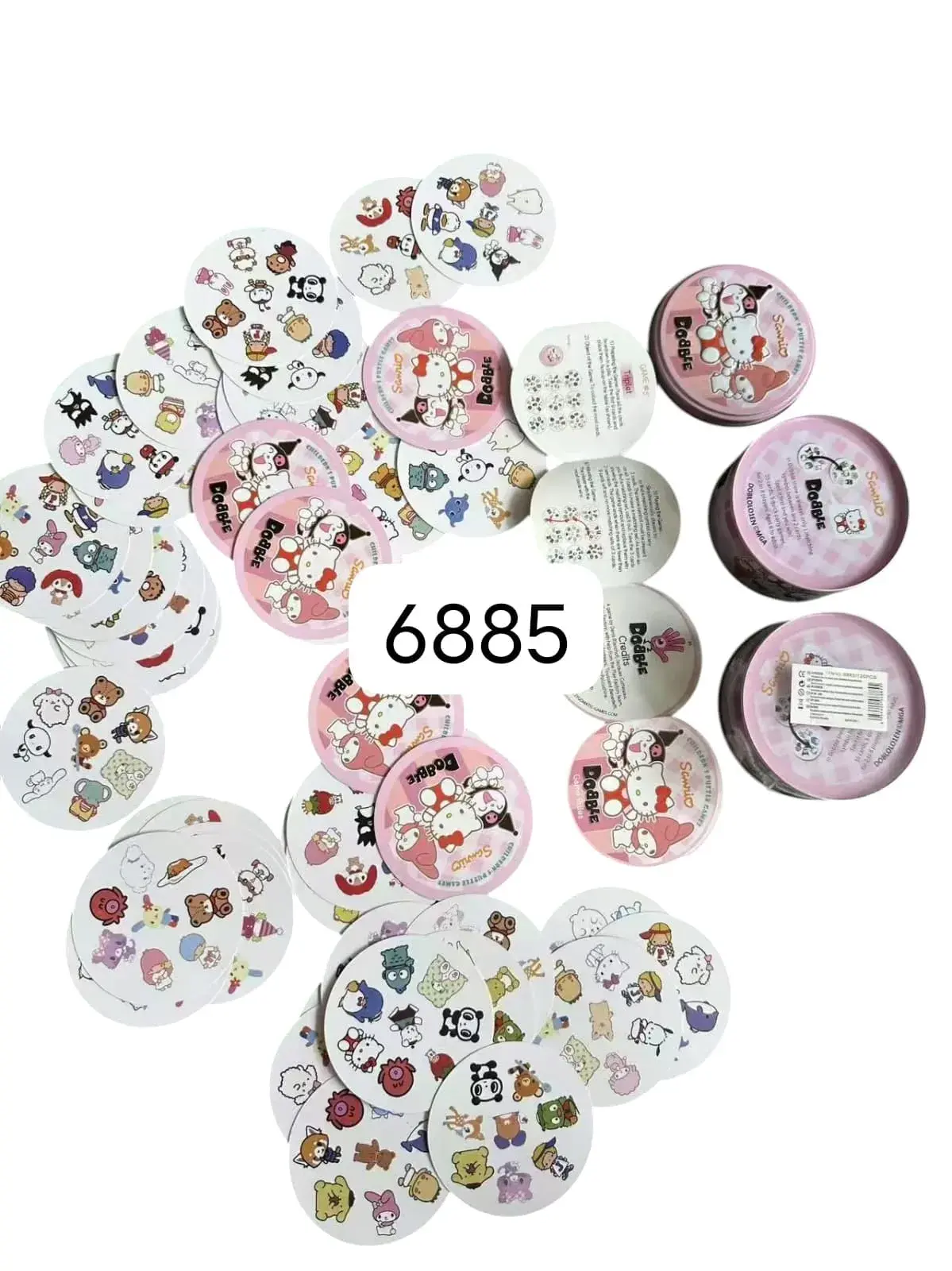 Gra Dobble Sanrio Hello Kitty w metalowej puszce 12 szt