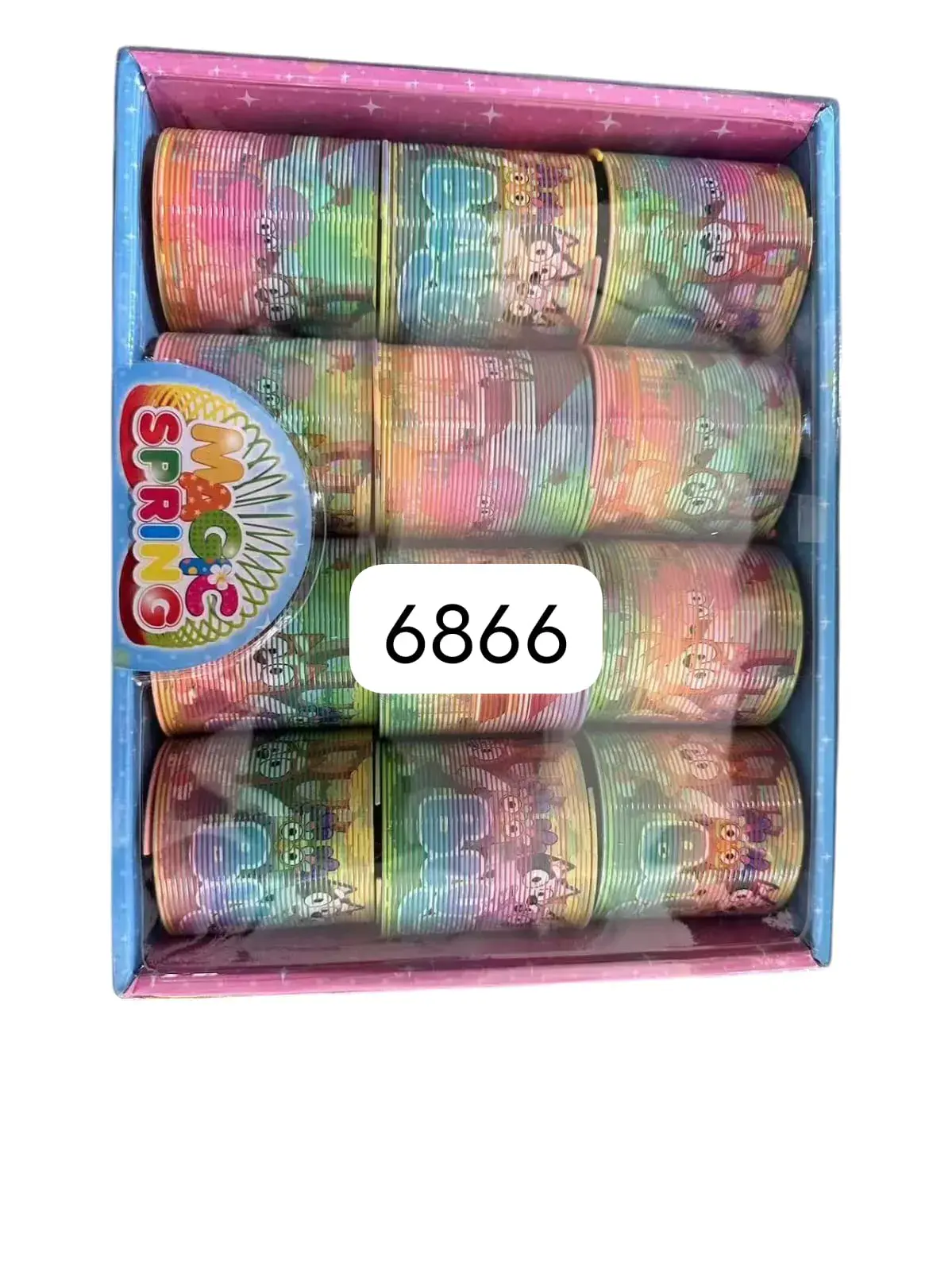 Sprężynki Magic Spring Bluey tęczowe 12 szt.