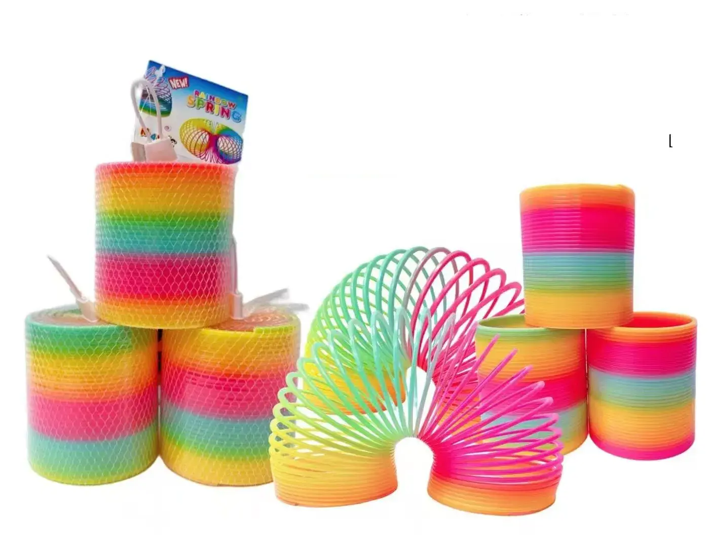 Zabawki Magic Sprężyna Tęczowa Rainbow Spring 12 szt.