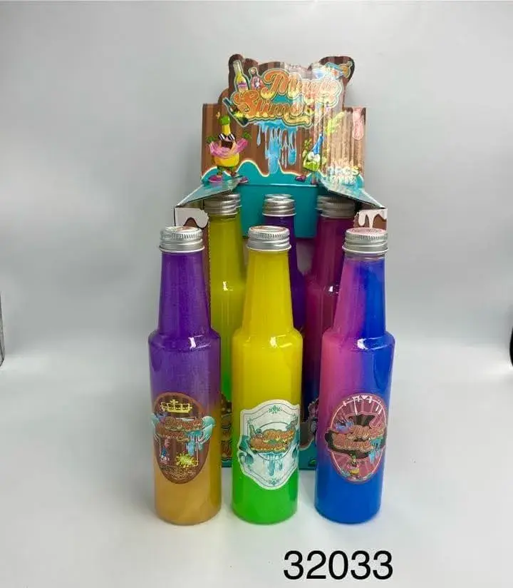 Zabawki Slime Magic Slime w butelkach 12 szt. - Mix kolorów