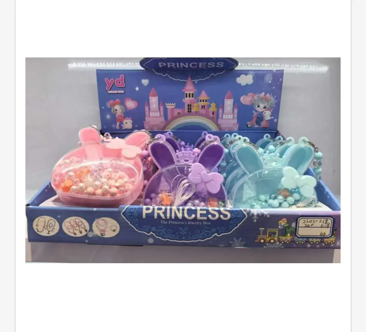 Zestaw koraliki DIY Princess Króliczek 12 szt.