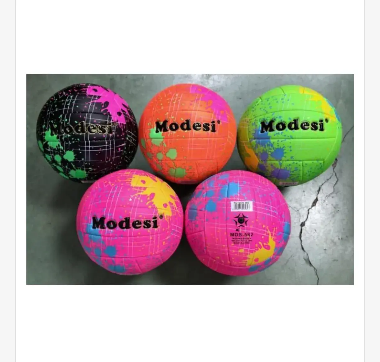 Piłka do Siatkówki Modesi MDS-582 Neon Mix 6 szt.