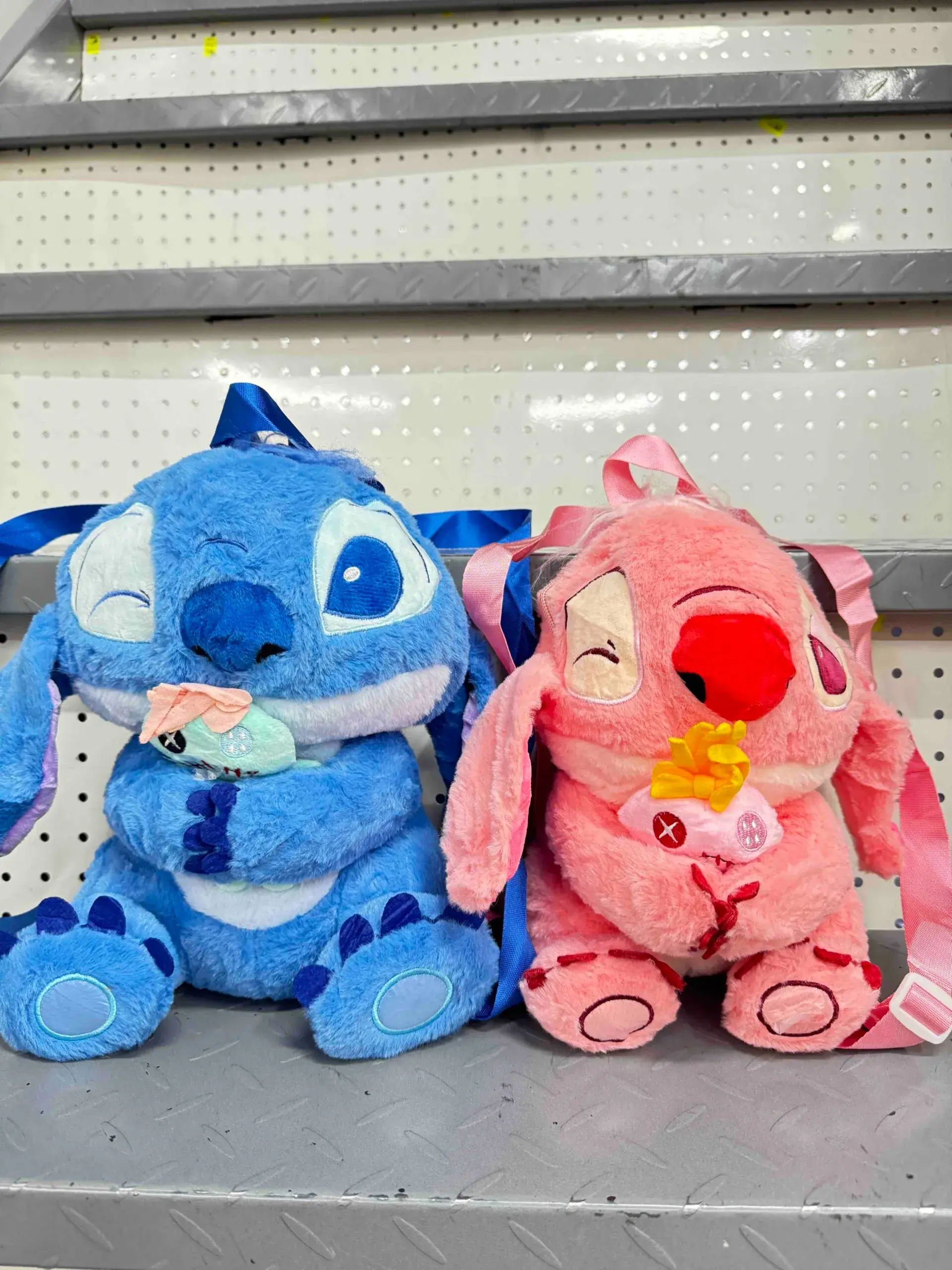 Plecak Stitch i Angel maskotka pluszowa mix kolorów 12 szt