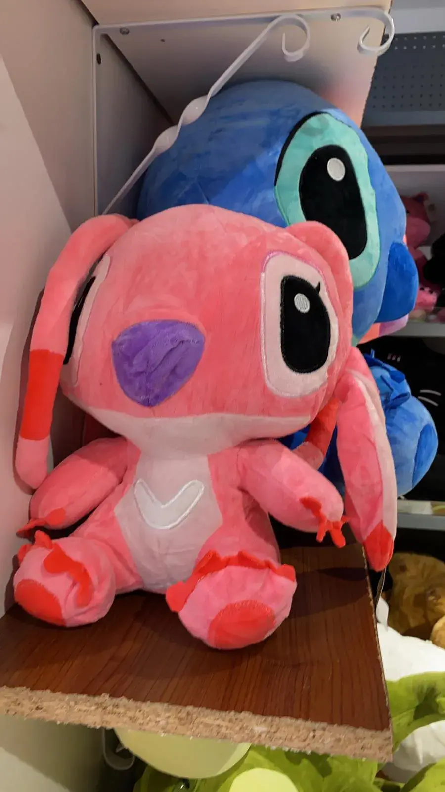 Maskotka Pluszowa Stitch Angel Różowy 35cm Miękki Plusz