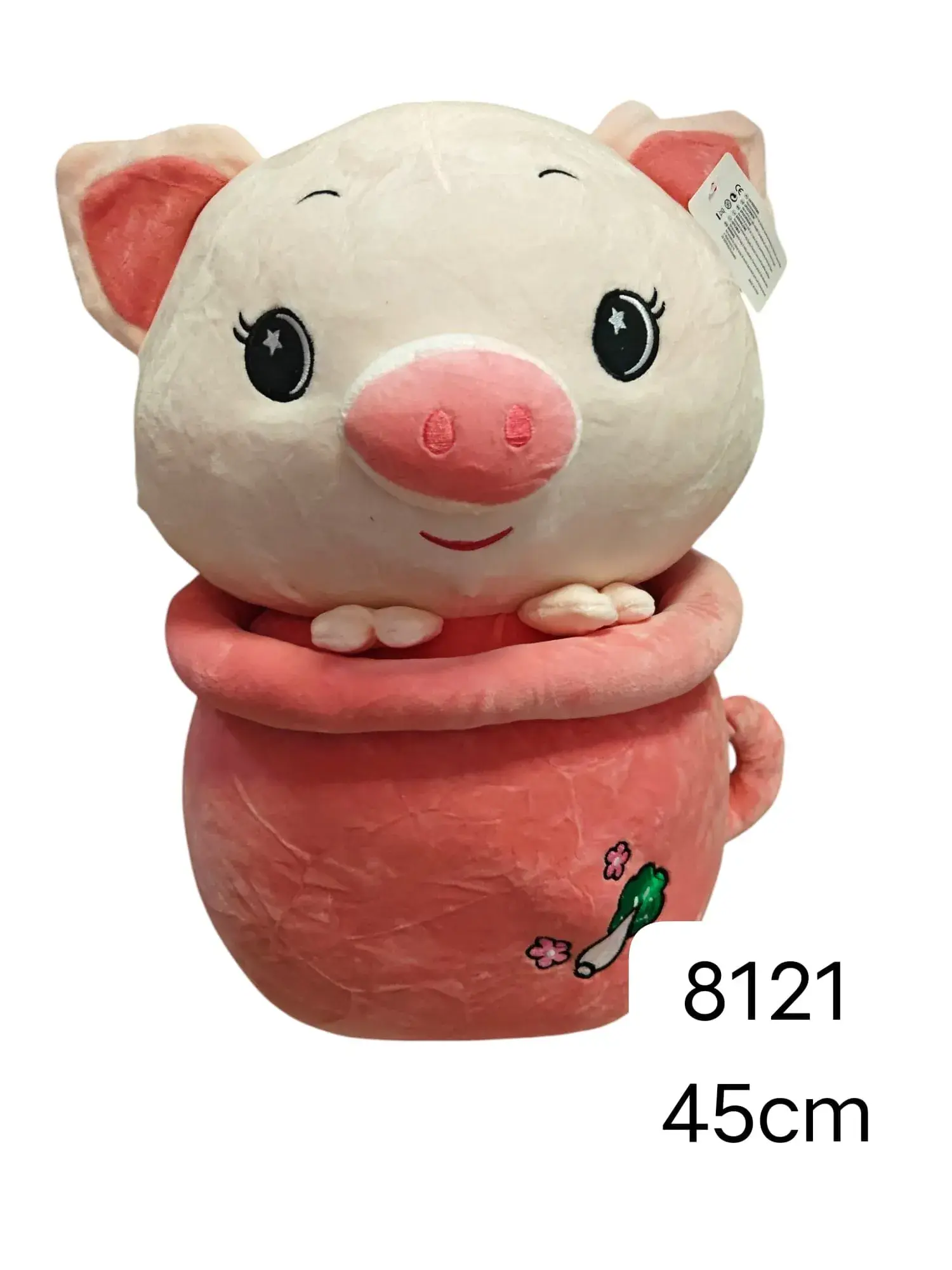 Maskotka Pluszowa Świnka w Doniczce 45cm