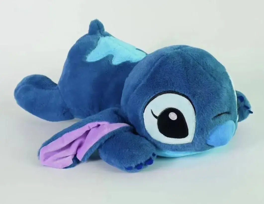 Maskotka Pluszowa Stitch 55cm Leżący Niebieski