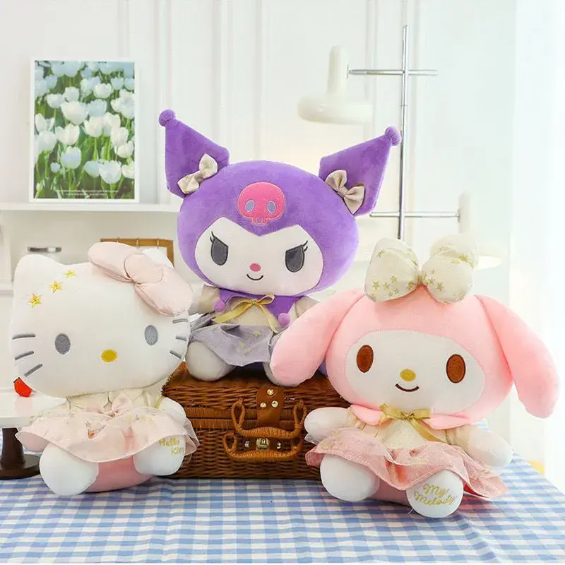 Maskotka Pluszowa 40cm Mix Hello Kitty Kuromi My Melody