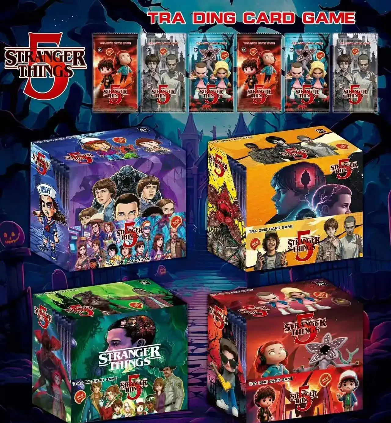 Karty Trading Card Game Stranger Things